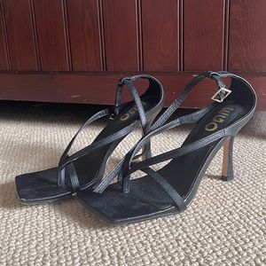 EGO Square Toe Heels